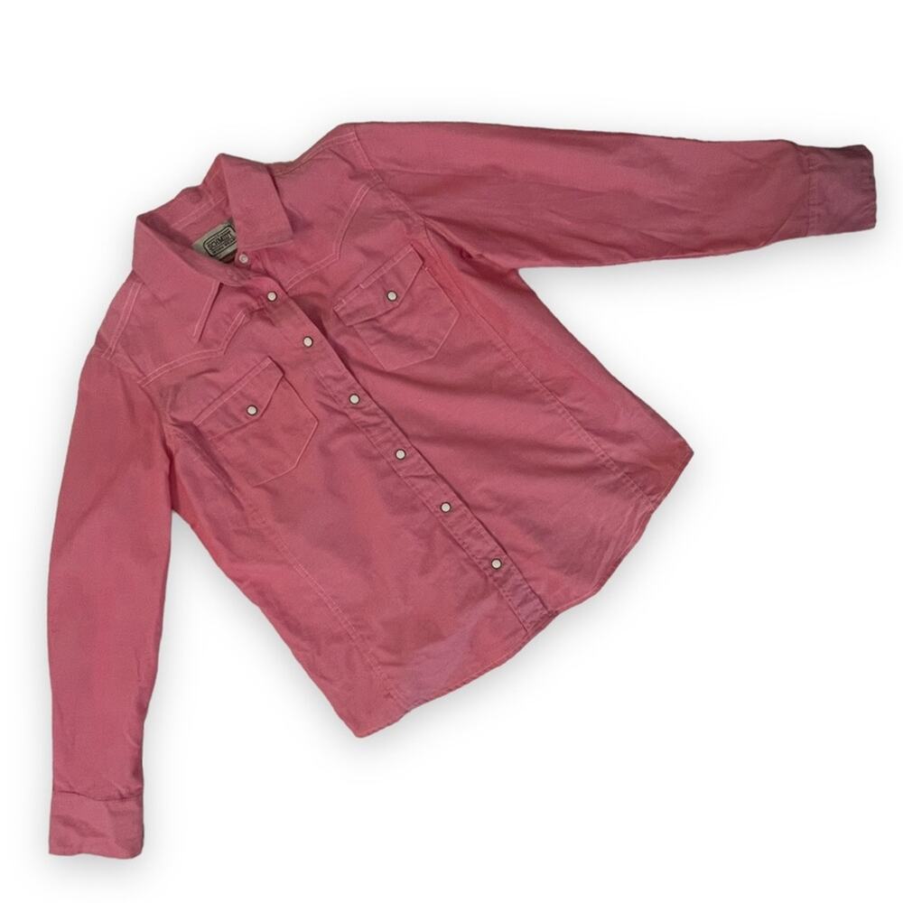 C. E. Schmidt Workwear Pearl Snap Button Down Wes… - image 3